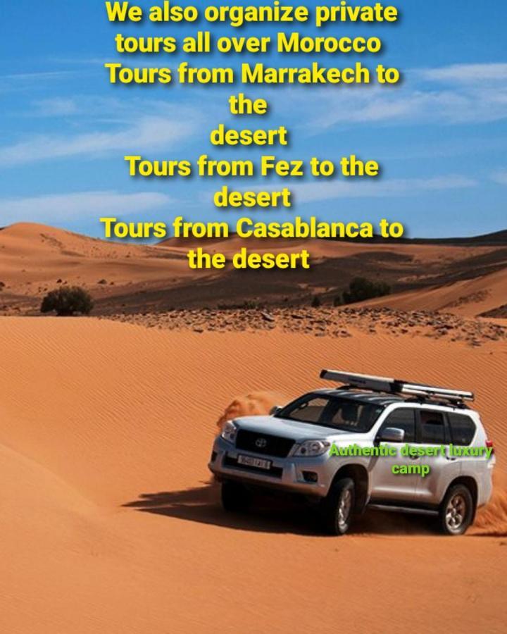 Sunset Desert Camp Hotel Merzouga Bagian luar foto