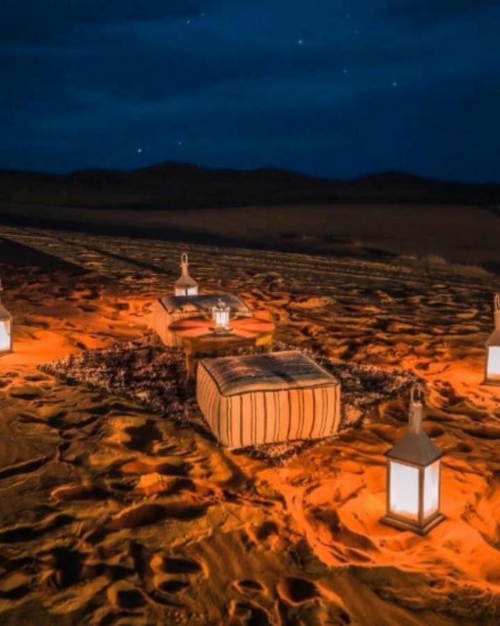Sunset Desert Camp Hotel Merzouga Bagian luar foto